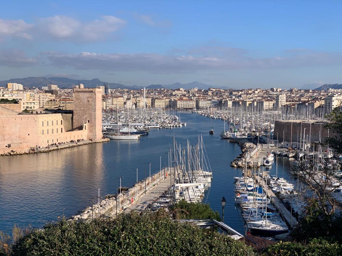 Marseille 6Eme Vauban Elegant T3 6 Couchages 2 Chambres Экстерьер фото